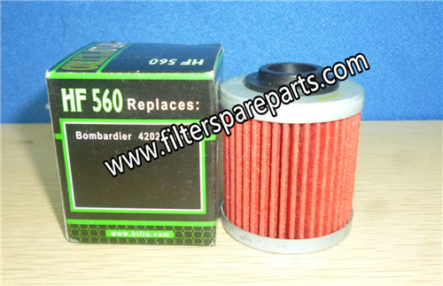 HF560 HIFLOFILTRO Oil Filter on sale